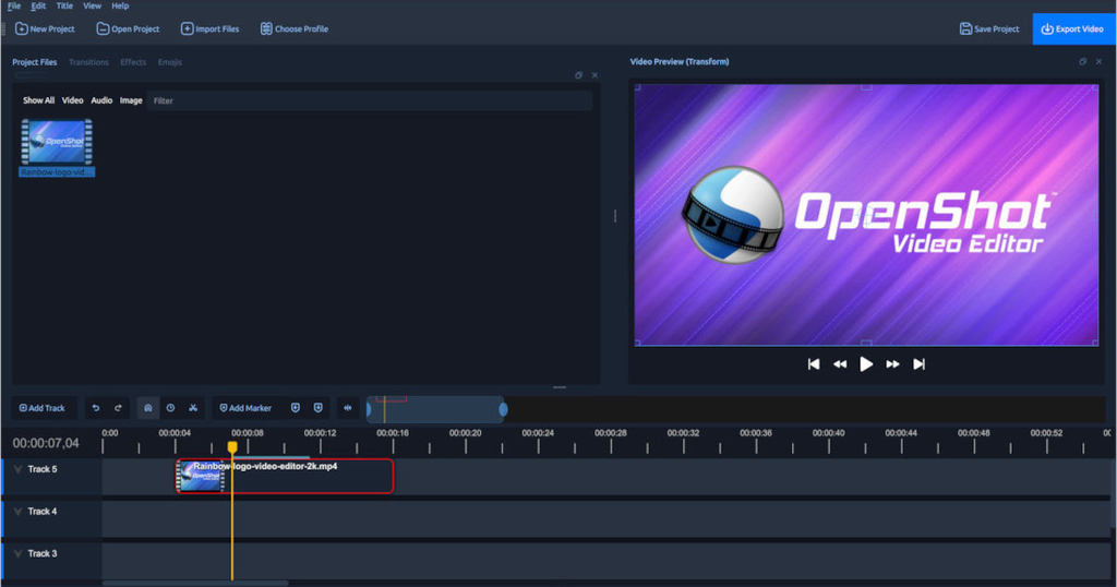 OpenShot icon