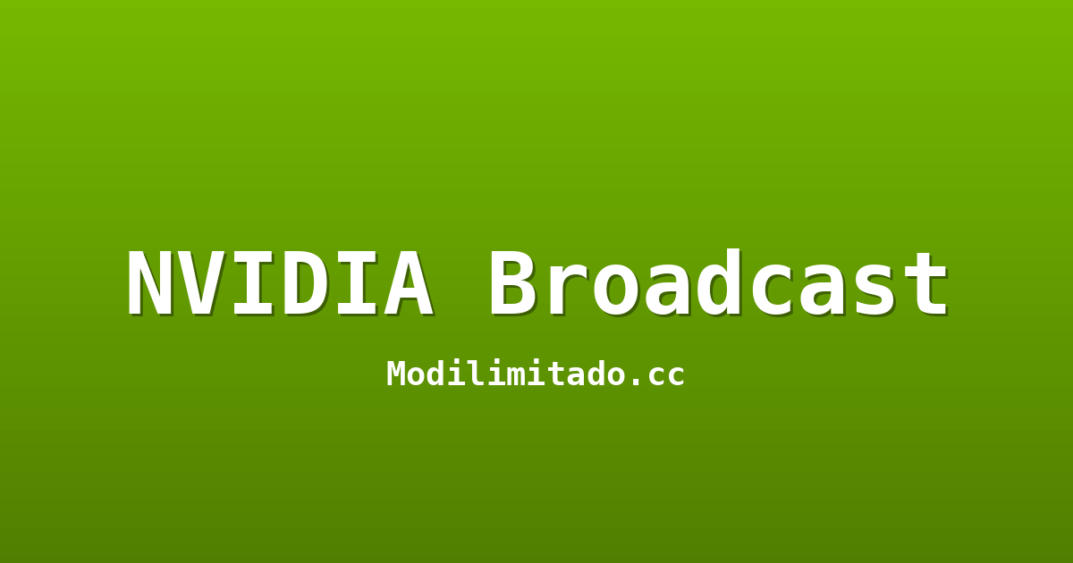 NVIDIA Broadcast icon