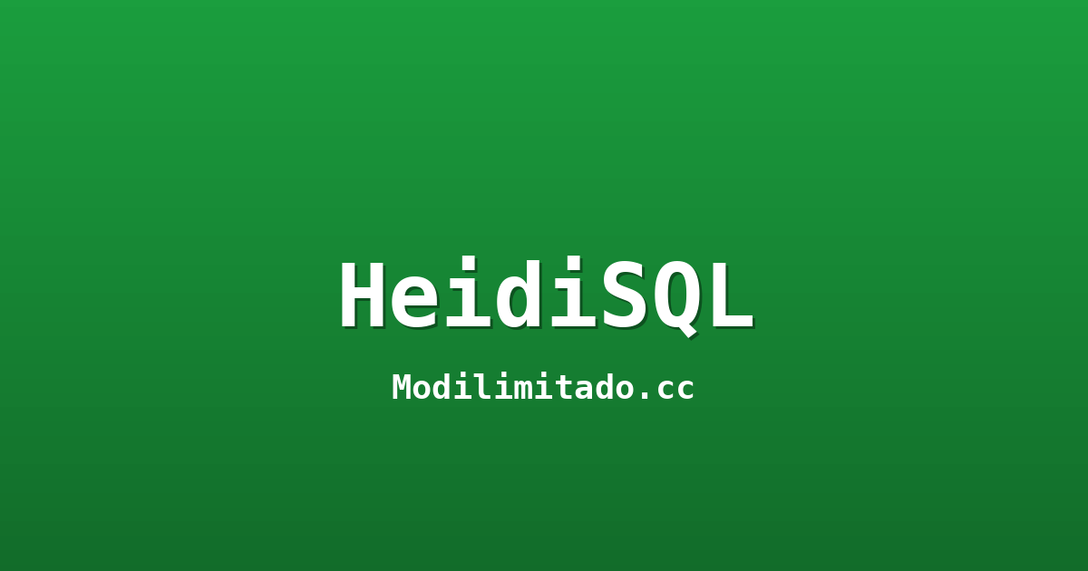 HeidiSQL icon