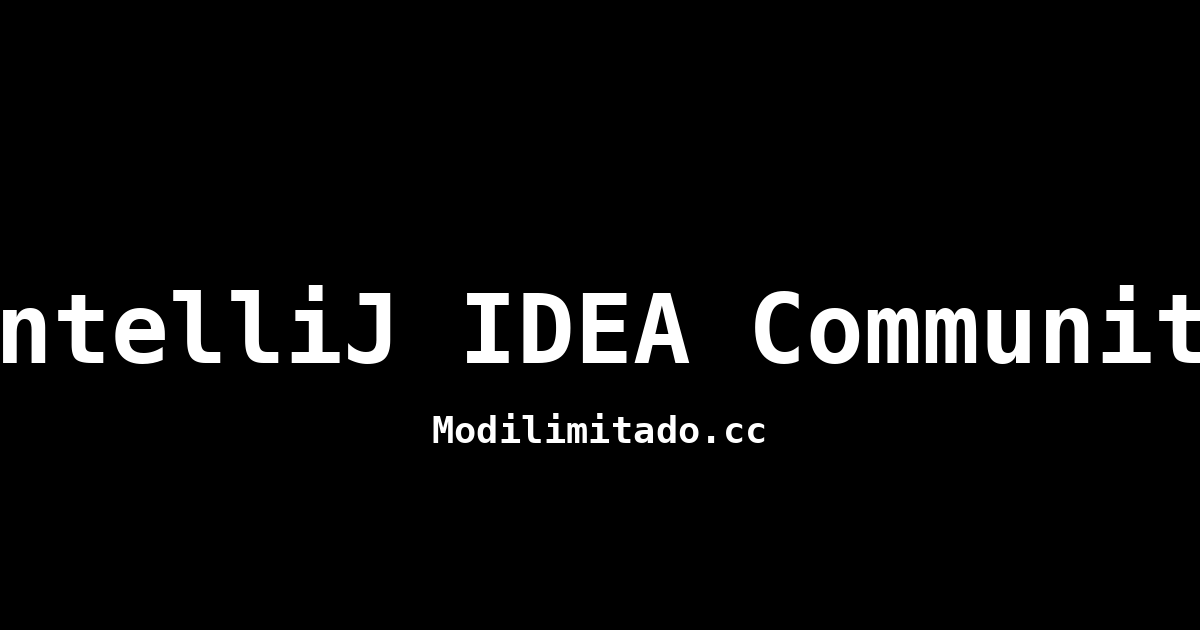 IntelliJ IDEA Community icon