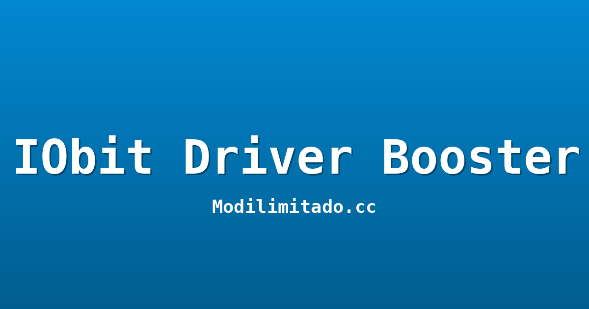 IObit Driver Booster icon