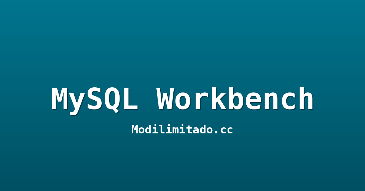 MySQL Workbench icon