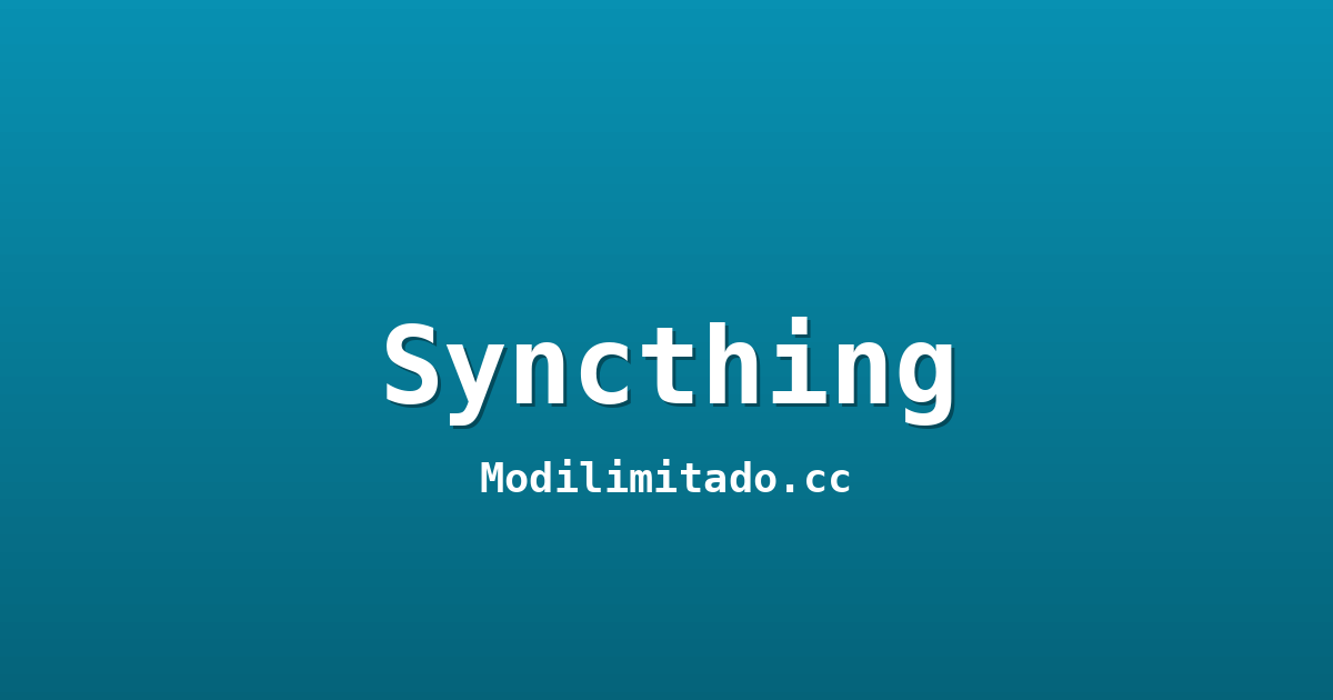 Syncthing icon