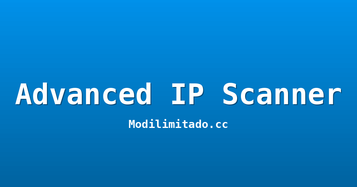 Advanced IP Scanner icon