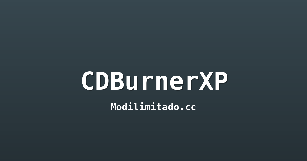 CDBurnerXP icon