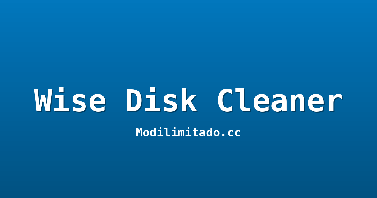 Wise Disk Cleaner icon