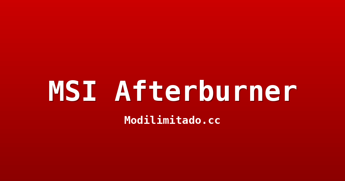 MSI Afterburner icon