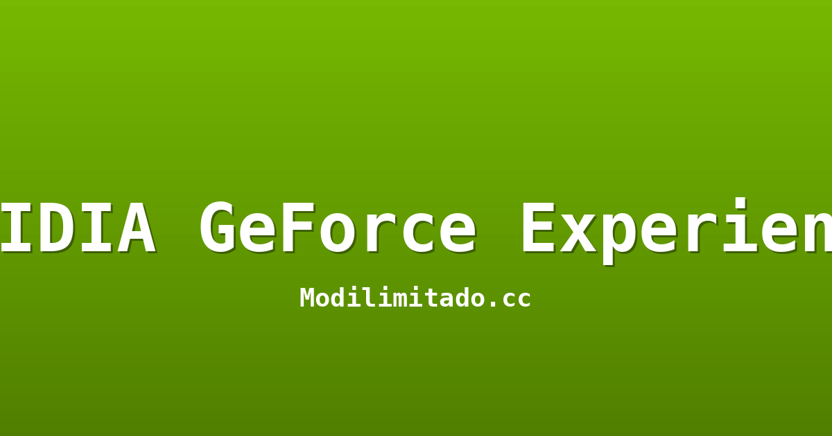NVIDIA GeForce Experience icon