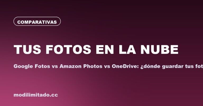 Google Fotos vs Amazon Photos vs OneDrive: ¿dónde guardar tus fotos?