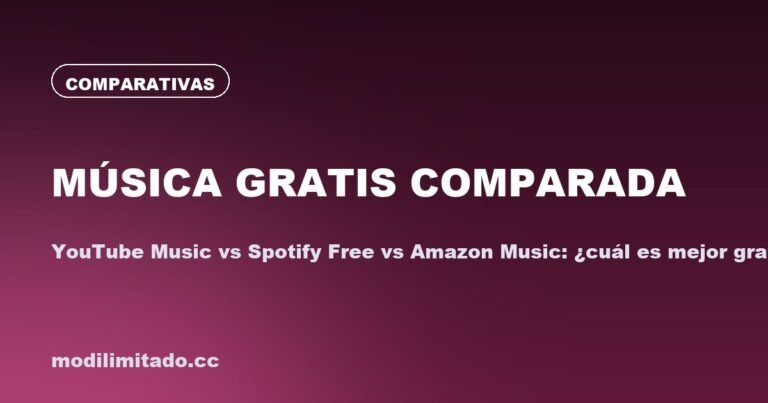 YouTube Music vs Spotify Free vs Amazon Music: ¿cuál es mejor gratis?