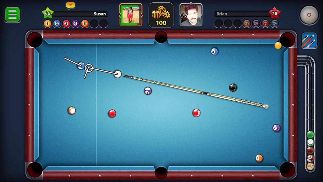 8 Ball Pool MOD: captura de pantalla 1 en Android