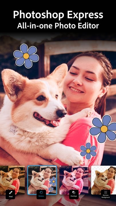 descargar Photoshop Express: captura de pantalla 1 en Android