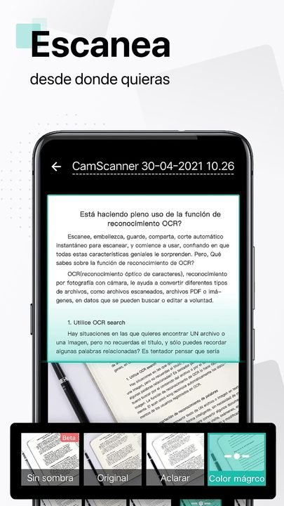 CamScanner Premium MOD: captura de pantalla 1 en Android