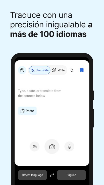 DeepL Translator: captura de pantalla 3 en Android