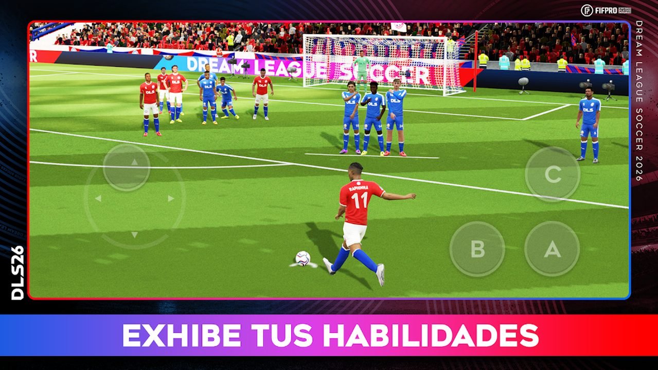 Dream League Soccer MOD: captura de pantalla 3 en Android