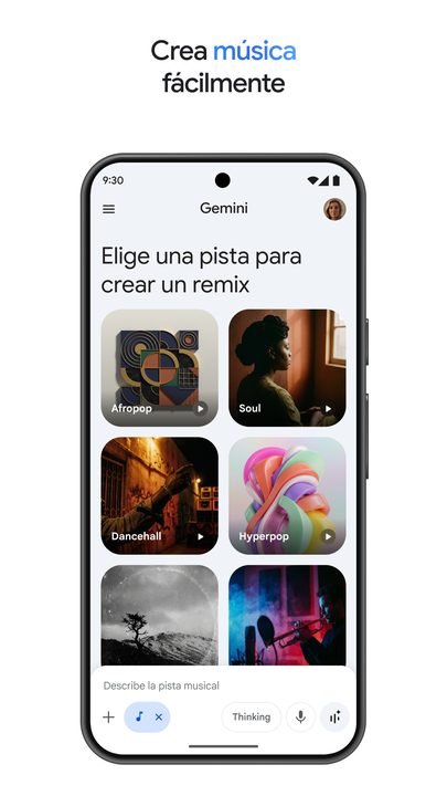 Gemini: captura de pantalla 2 en Android