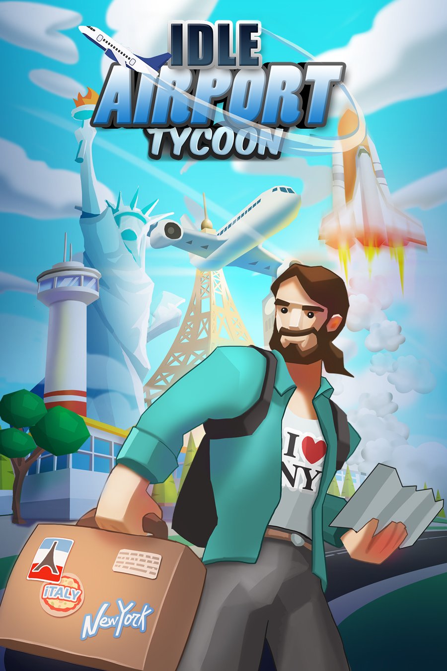 Idle Airport Tycoon: captura de pantalla 1 en Android