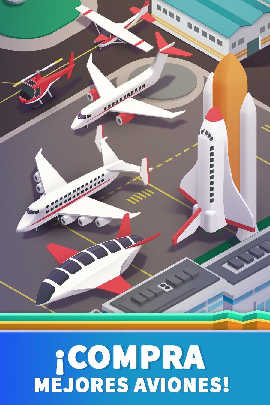 Idle Airport Tycoon: captura de pantalla 3 en Android