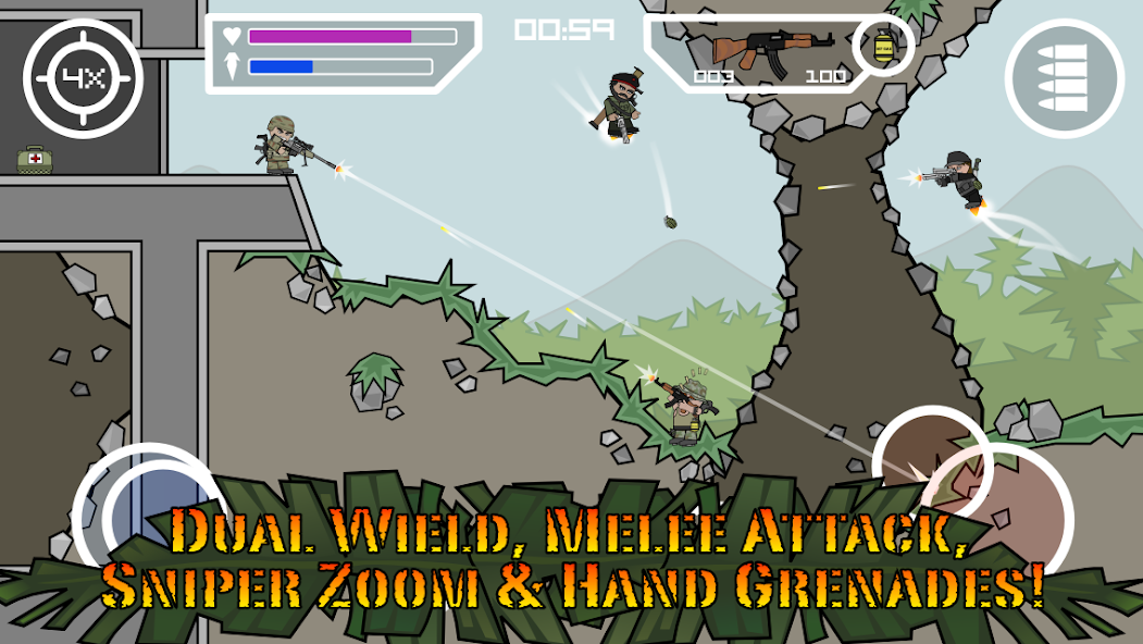 Mini Militia Classic screenshot