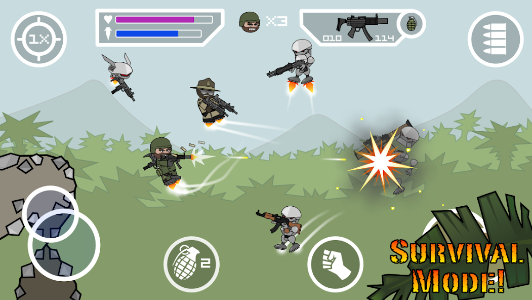 Mini Militia Classic screenshot