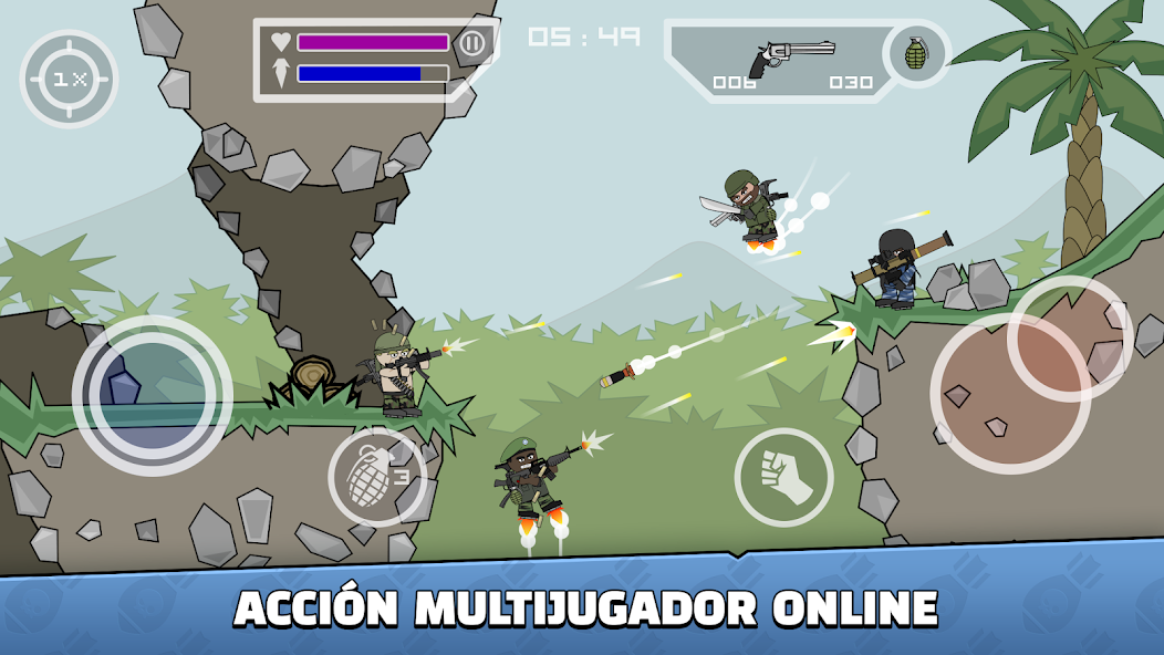 Mini Militia – Doodle Army 2 screenshot