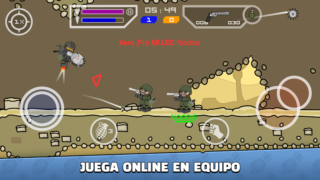 Mini Militia – Doodle Army 2 screenshot