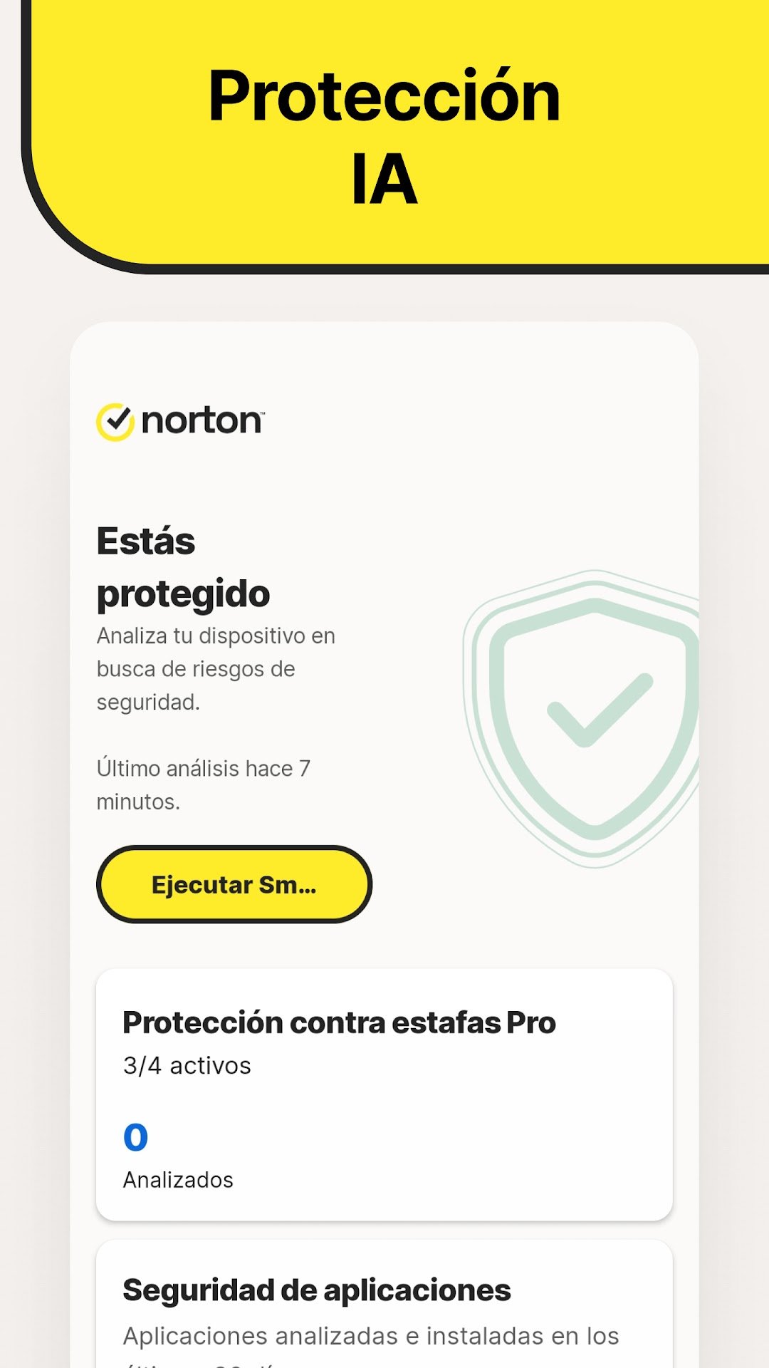 Norton Antivirus: captura de pantalla 3 en Android