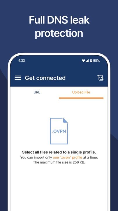 OpenVPN Connect: captura de pantalla 2 en Android
