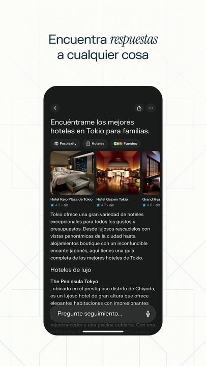 Perplexity AI: captura de pantalla 3 en Android