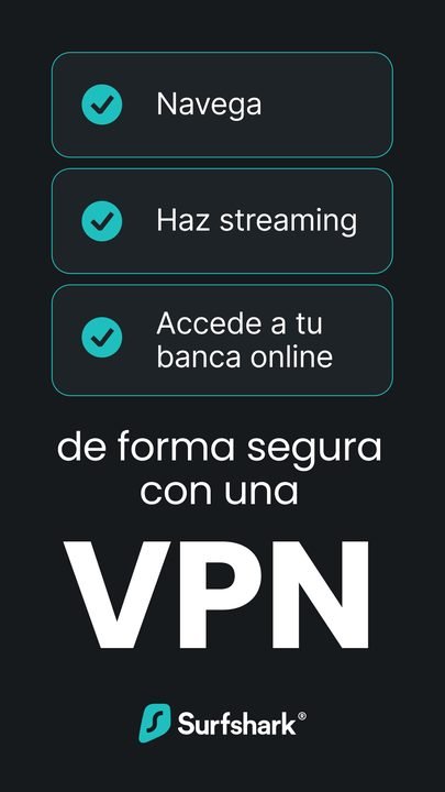 Surfshark VPN: captura de pantalla 1 en Android