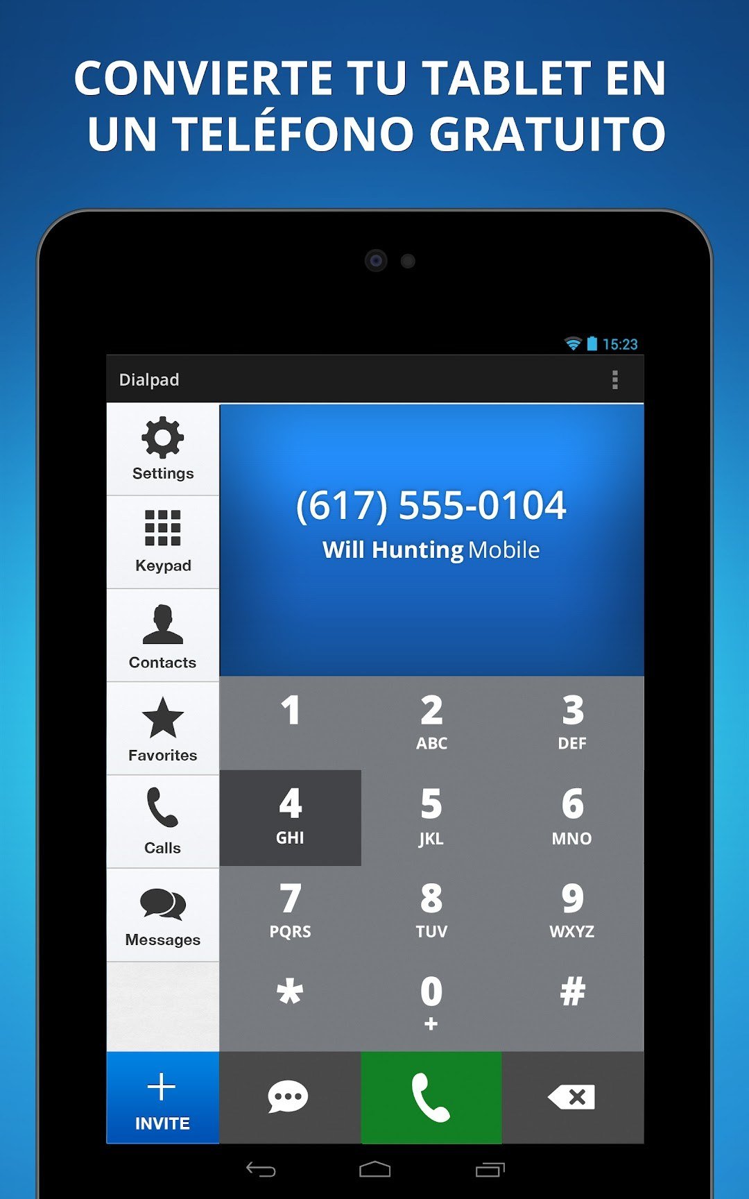 Talkatone screenshot