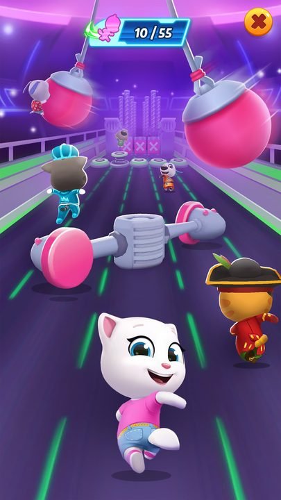 Talking Tom Gold Run MOD: captura de pantalla 2 en Android