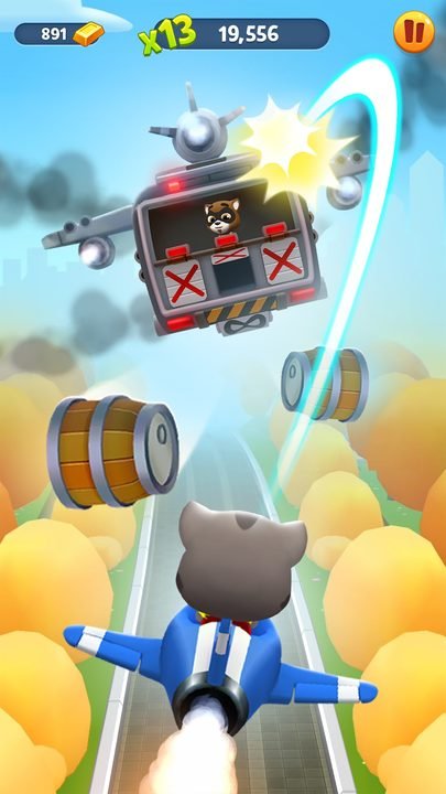 Talking Tom Gold Run MOD: captura de pantalla 3 en Android