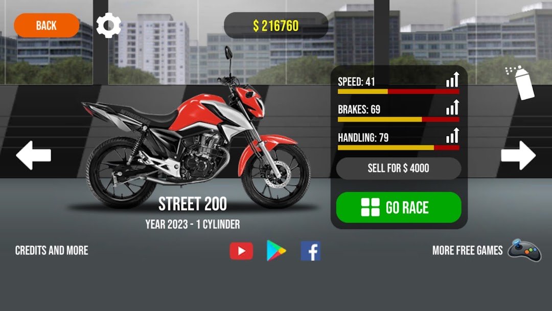 Traffic Motos 3 screenshot