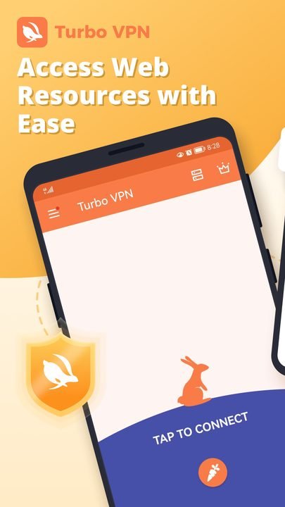 Turbo VPN: captura de pantalla 1 en Android