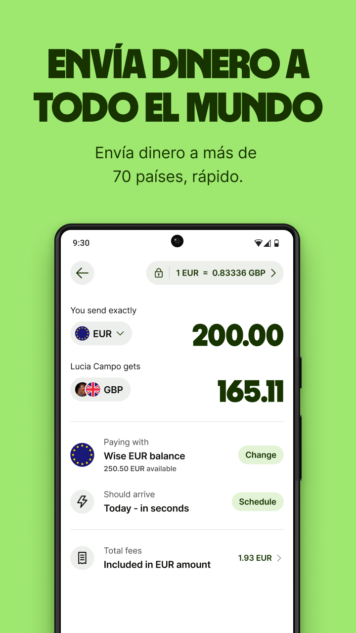 Wise: captura de pantalla 3 en Android