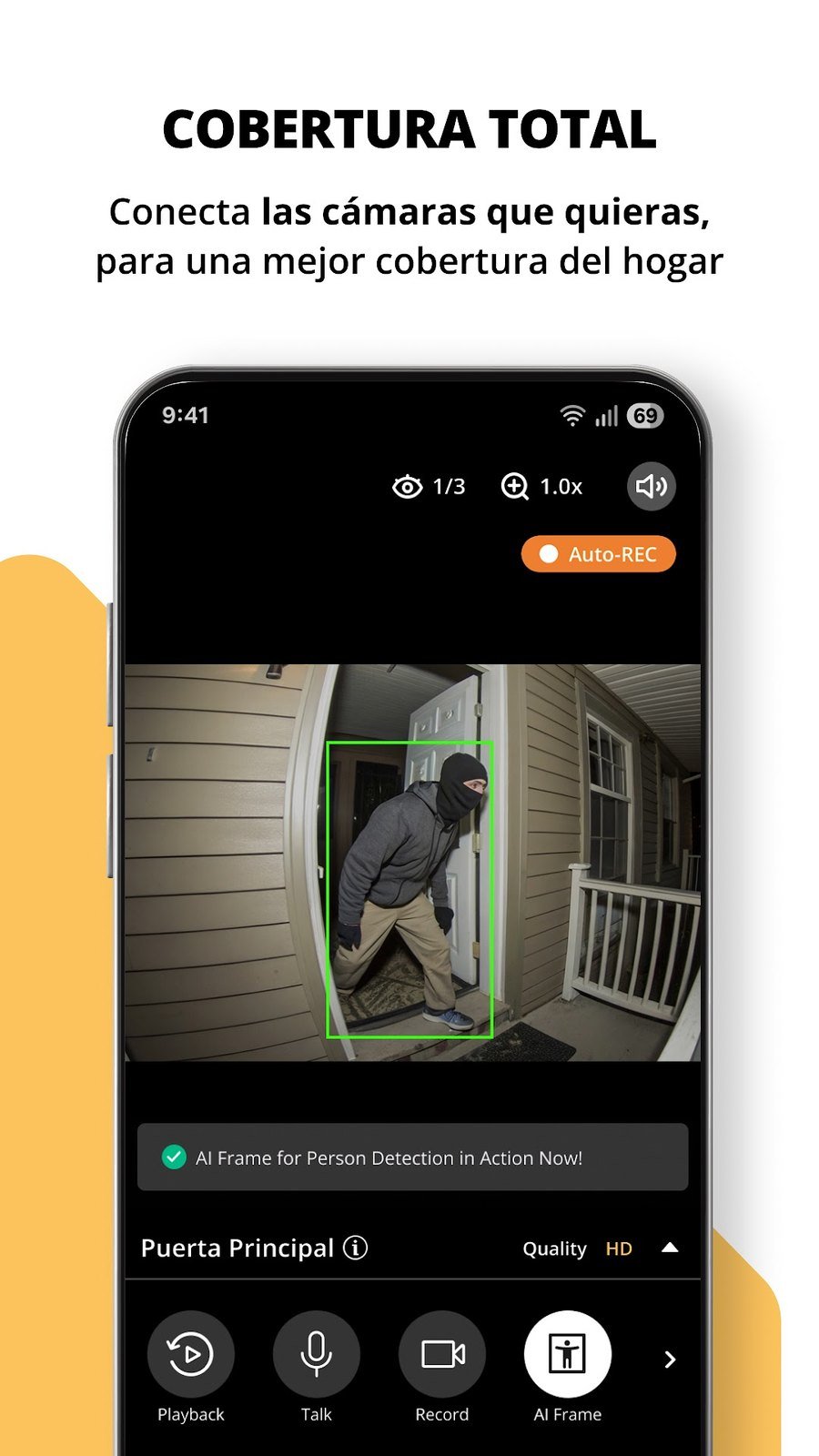 AlfredCamera: Cámara de Seguridad screenshot