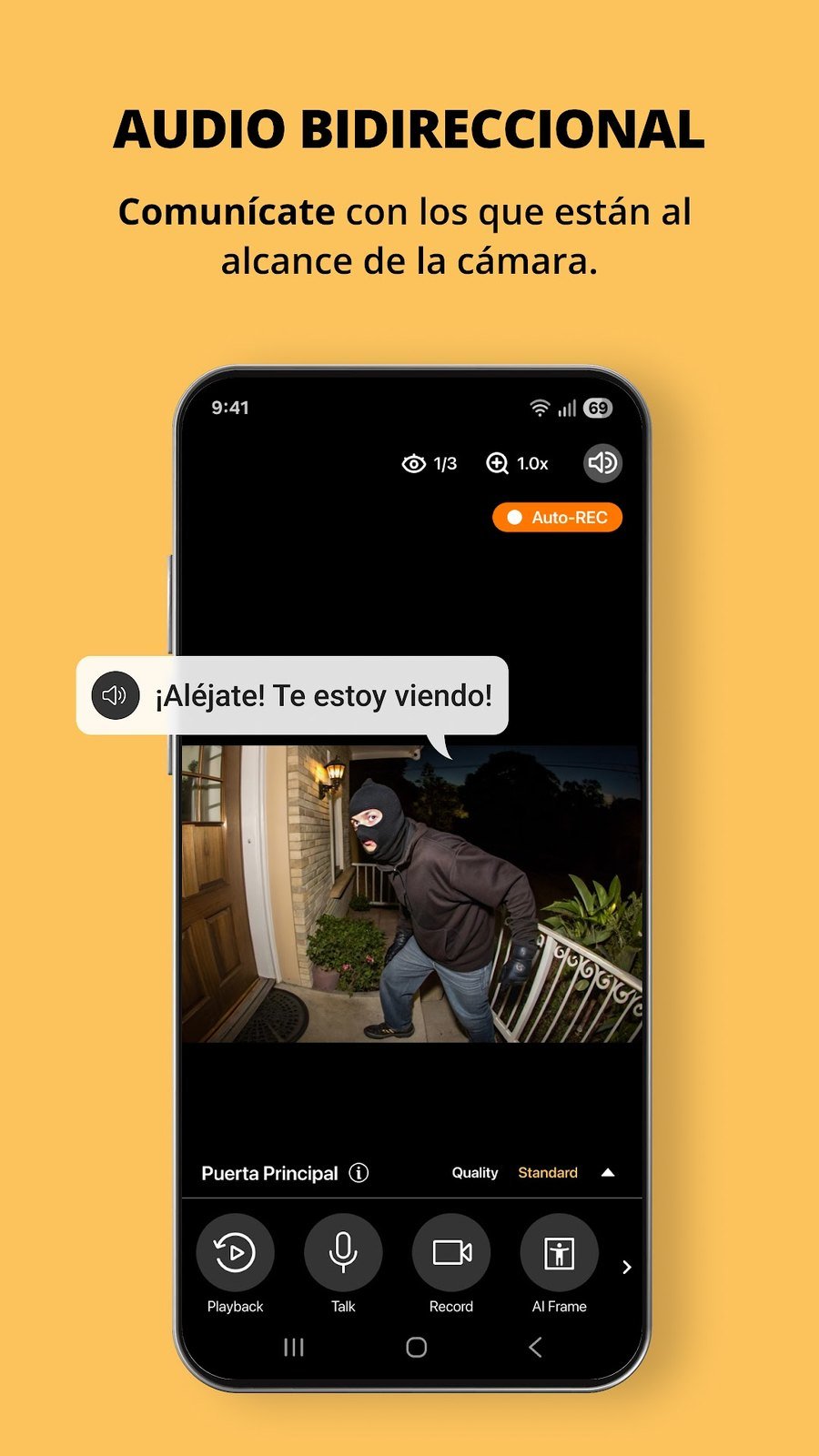 AlfredCamera: Cámara de Seguridad screenshot