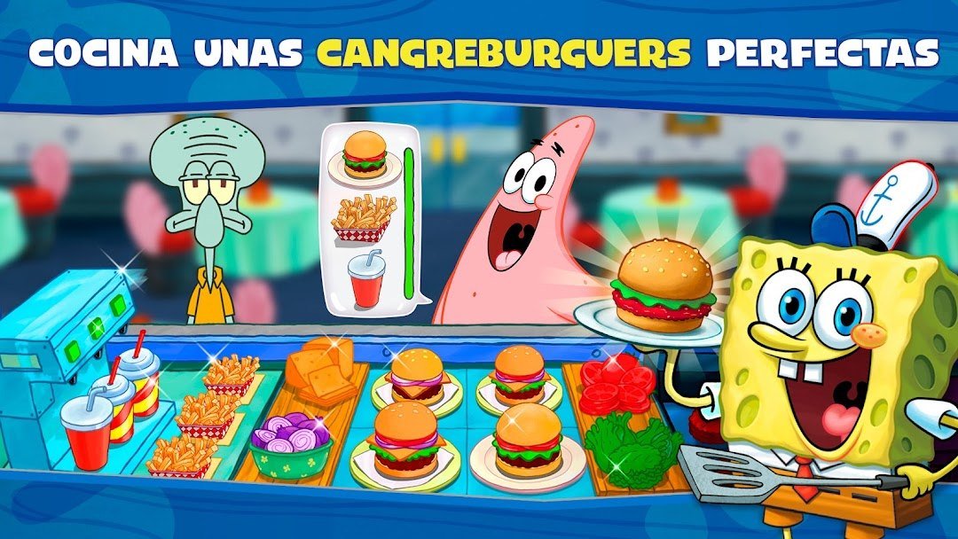 Bob Esponja Concurso de Cocina screenshot