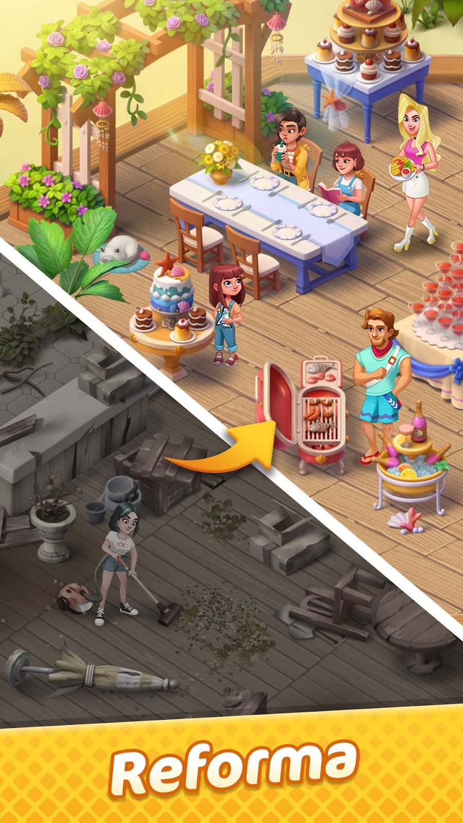 Gossip Harbor: Merge & Story screenshot