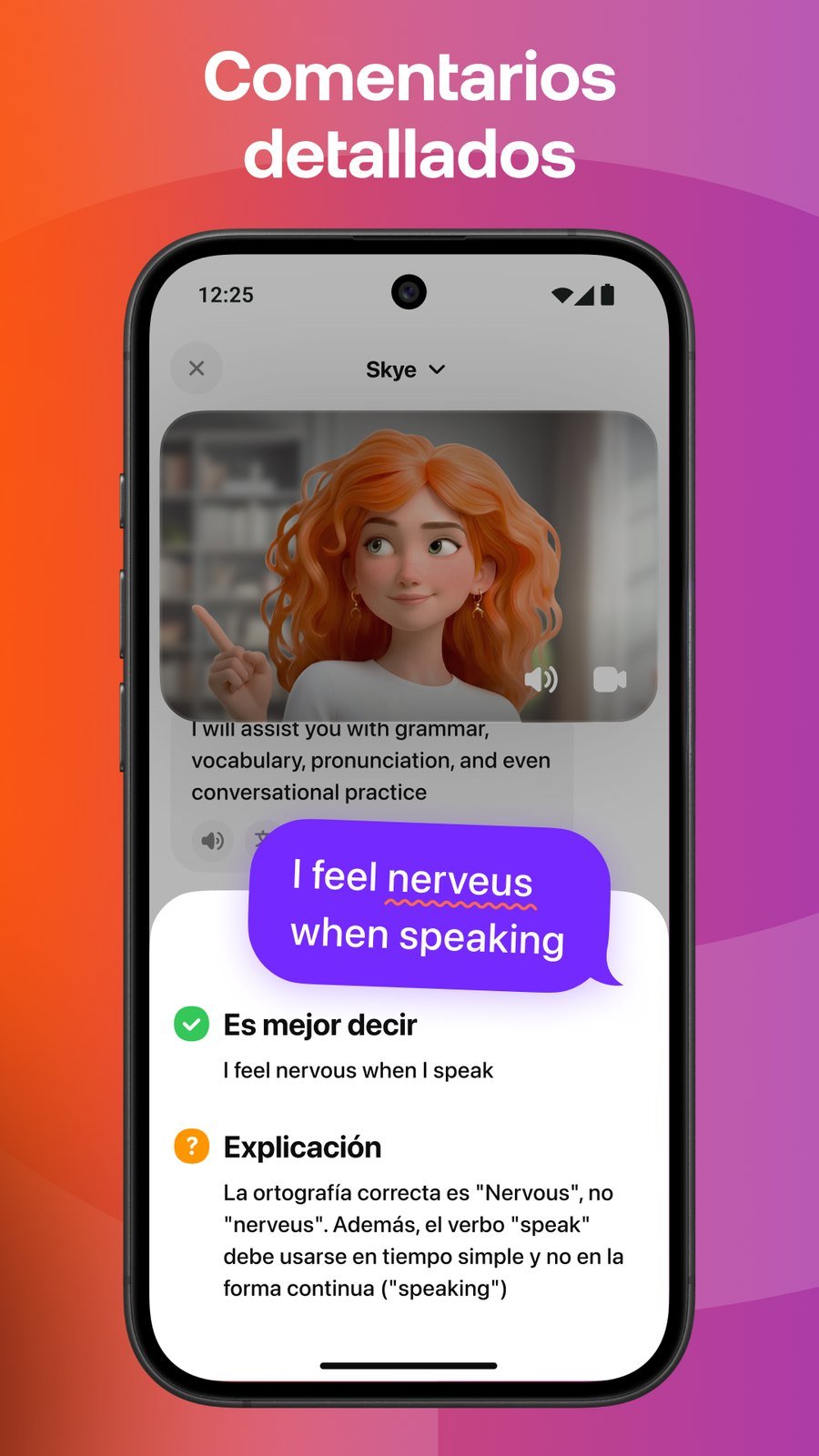 Praktika: Hablar inglés screenshot