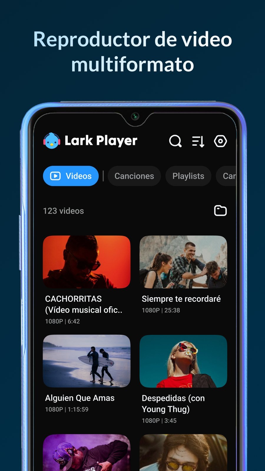 Lark Player: Reproductor de Música screenshot