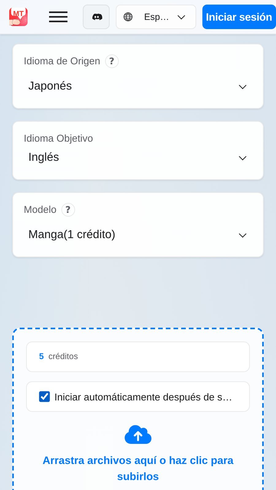 MangaTranslate screenshot