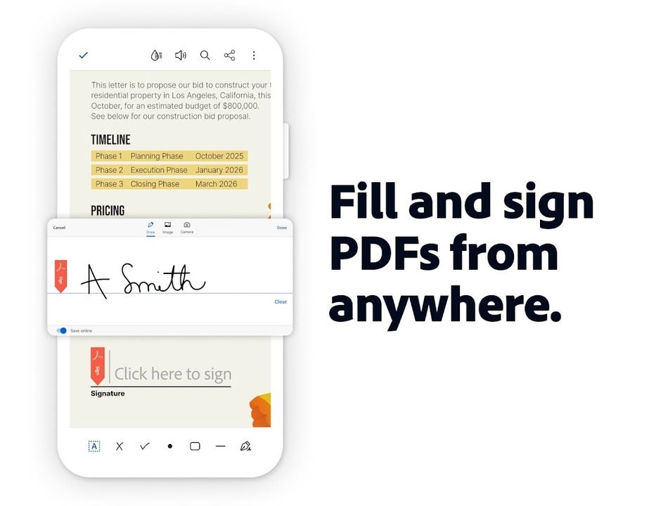 Adobe Acrobat Reader: captura de pantalla 4 de la app