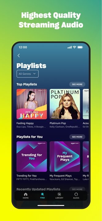 Amazon Music: captura de pantalla 5 de la app