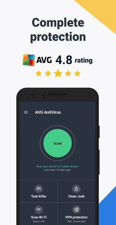 AVG AntiVirus Free: captura de pantalla 2 de la app