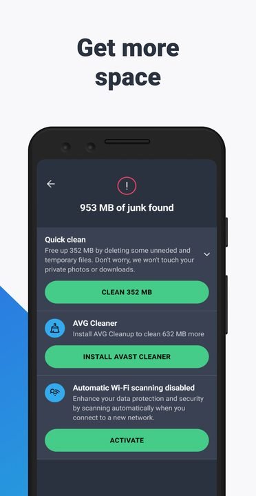 AVG AntiVirus Free: captura de pantalla 4 de la app