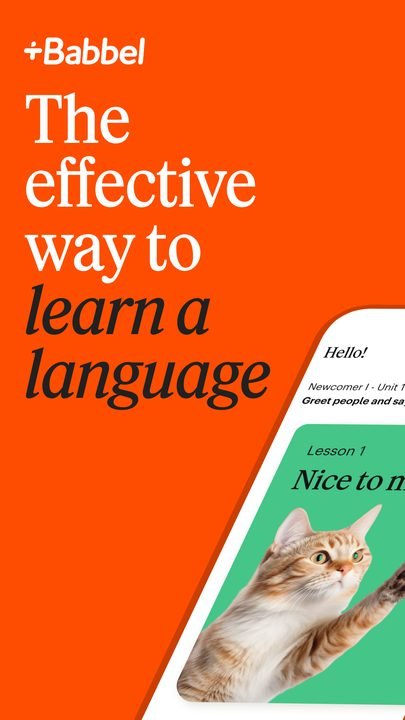 Babbel: captura de pantalla 2 de la app
