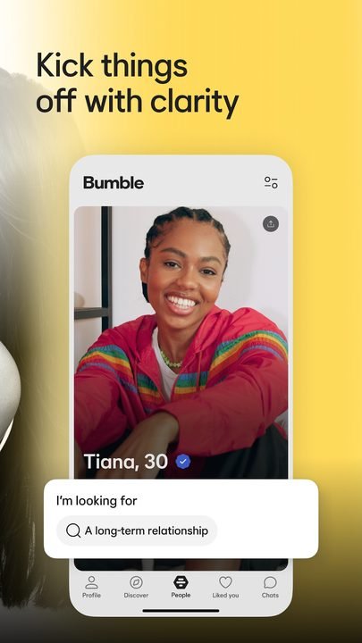 Bumble: captura de pantalla 3 de la app