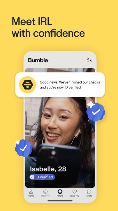 Bumble: captura de pantalla 4 de la app